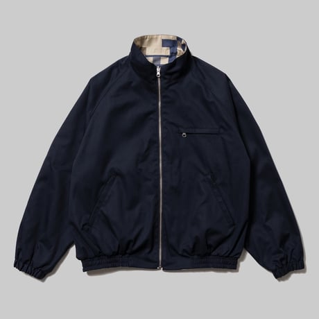 Huberstore Emblem Track Jacket navy ナイロン Huber Store(ヒューバーストア) Original Emblem Track Jacket