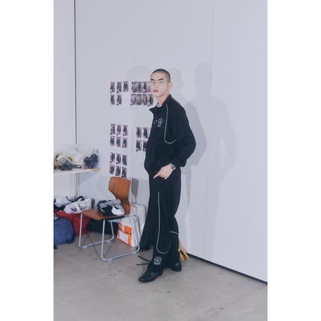 Original Emblem Tricot Track Pants (Black)
