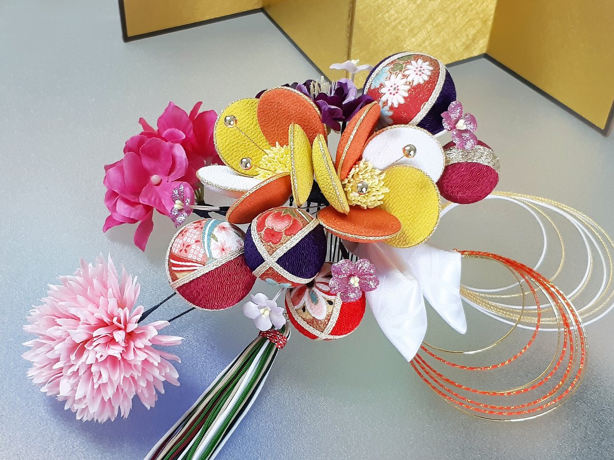 ☆水引・ちりめん細工・辰・宝来鈴・じゃれ猫・羽織袴・つまみ花☆ ☆水引・ちりめん細工・辰・宝来鈴・じゃれ猫・羽織袴・つまみ花☆