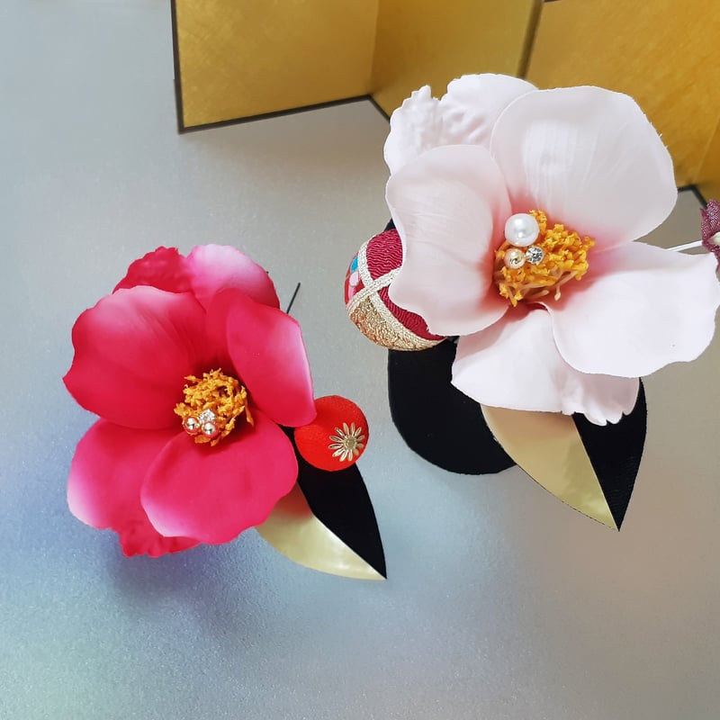 No.378 豪華！青銀ピンク ♡ 振袖髪飾り 成人式髪飾り 結婚式（成人式 