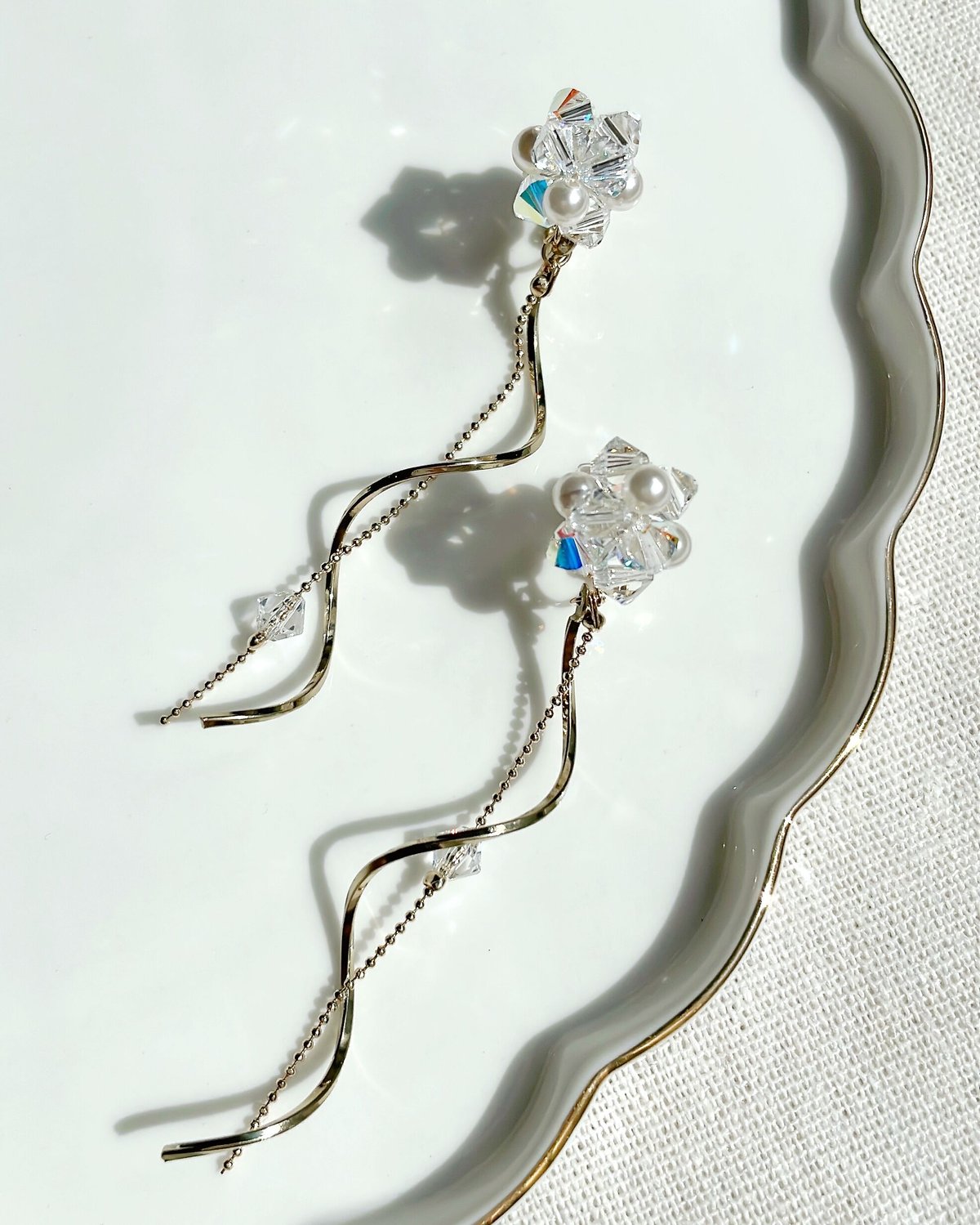 radà 星形クリスタルピアス radà 星形クリスタルピアス - メルカリ