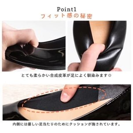 日本製5.5cmヒールパンプス シルバー