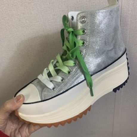 【即納】CE7268 ヌーベルヴォーグ　厚底ハイカット　シルバー