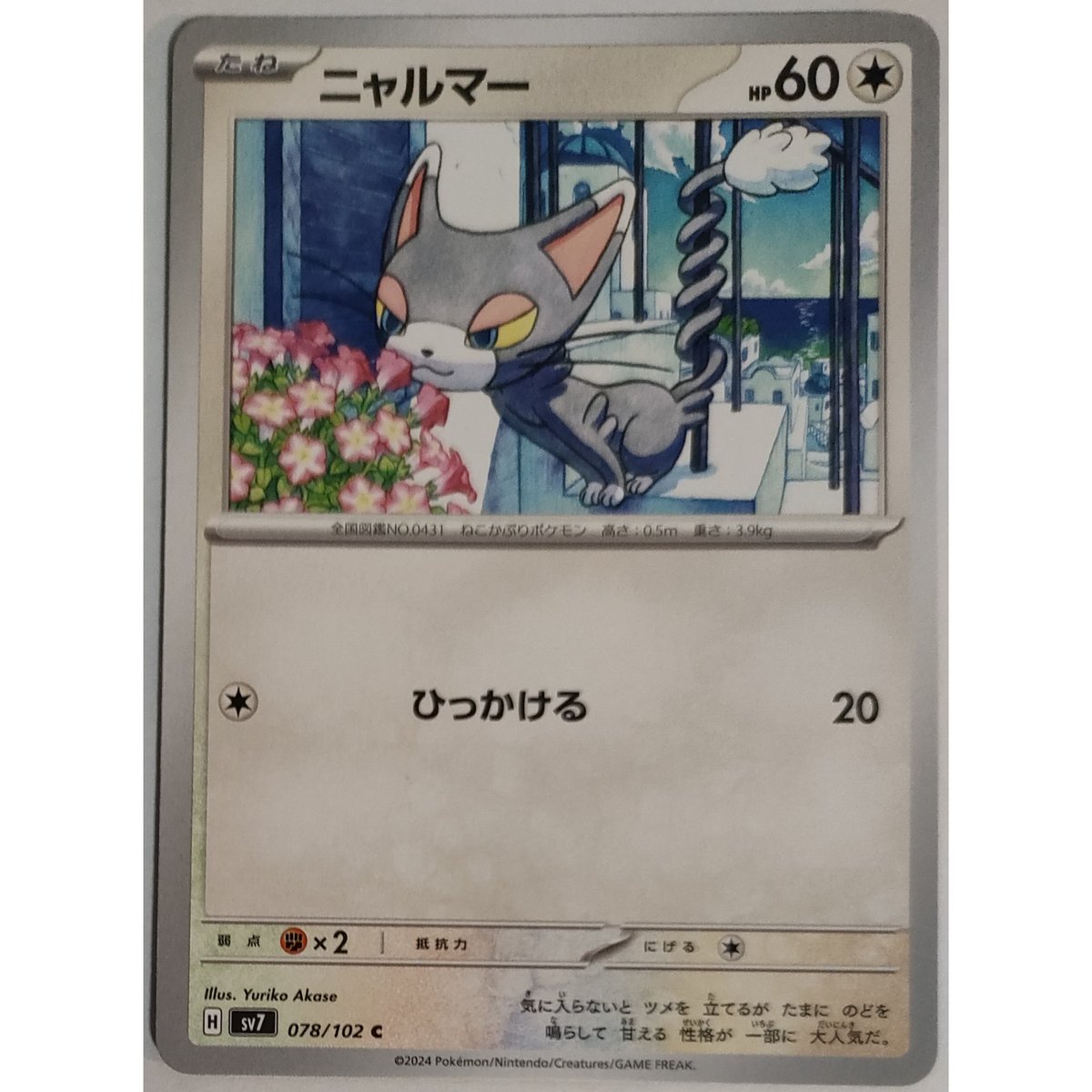 ポケモンカード ニャルマー 078/102 | なむのショップ