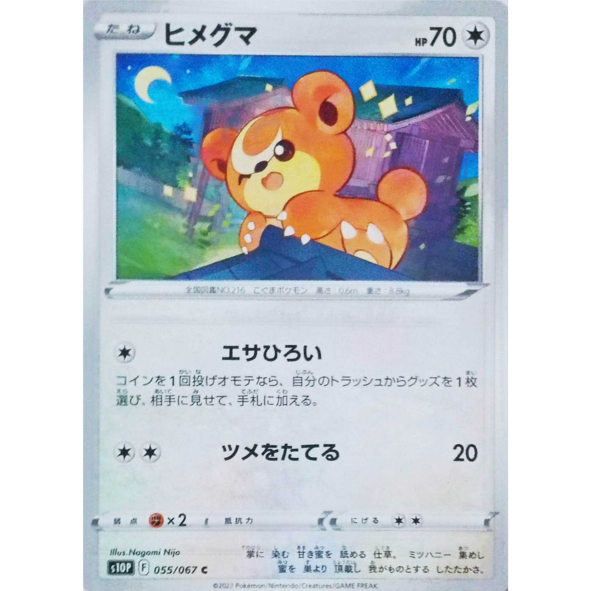 ポケモンカード ヒメグマ 055/067 | なむのショップ
