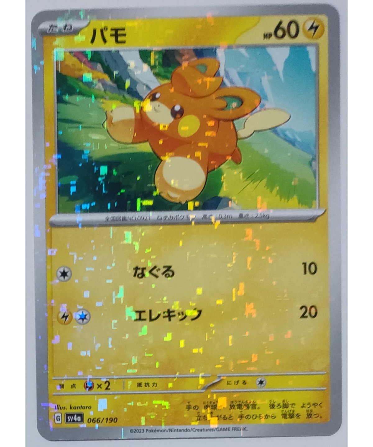 ポケモンカード パモ キラ 066/190 | ナムのショップ ポケモンカード パモ キラ 066/190 | ナムのショップ