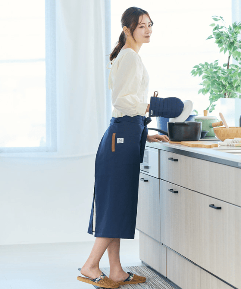 Lupinus Garson Apron ルピナス ギャルソン エプロン スタイリッシュ