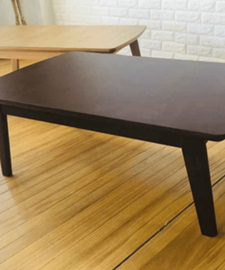 こたつ テーブル 幅90cm 105cm ケビン 長方形 NA ナチュラル BR ブラウン 送料無料 木製 コタツ ロータイプ オールシーズン