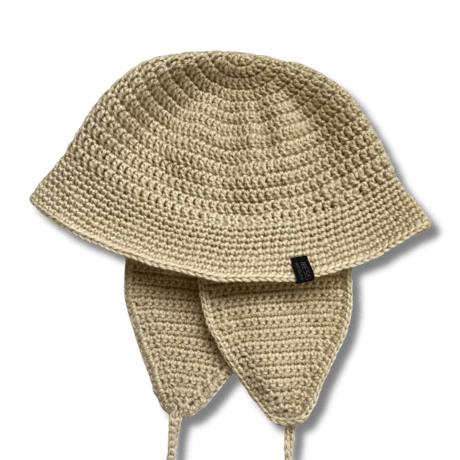 EARFLAP BUCKET HAT イヤーフラップ ニット バケットハット