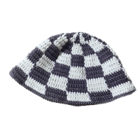 CHECKERED BUCKET HAT ブロックチェック バケットハット