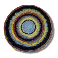 COLORFUL WOOL TAM BERET