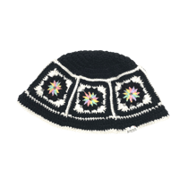 GRANNY SQUARE CROCHET HAT BUCKET 4 グラニースクエア クロシェ バケットハット 4