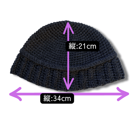 HILLY BEANIE HAT ニット キャップ ビーニー