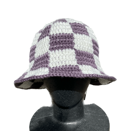 CHECKERED BUCKET HAT ブロックチェック バケットハット