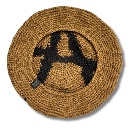 ANARCHY SYMBOL WOOL BERET
