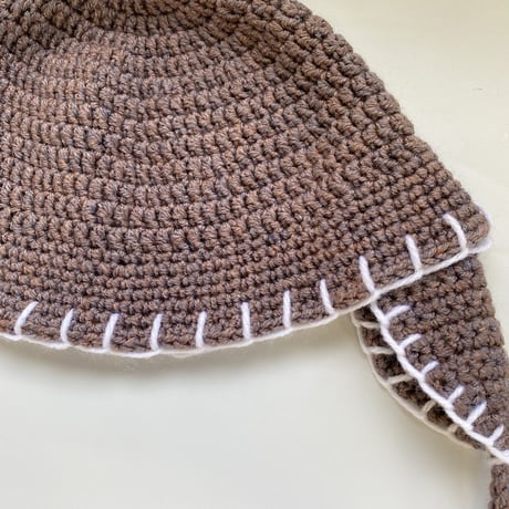 EARFLAP BUCKET HAT イヤーフラップ ニット バケットハット
