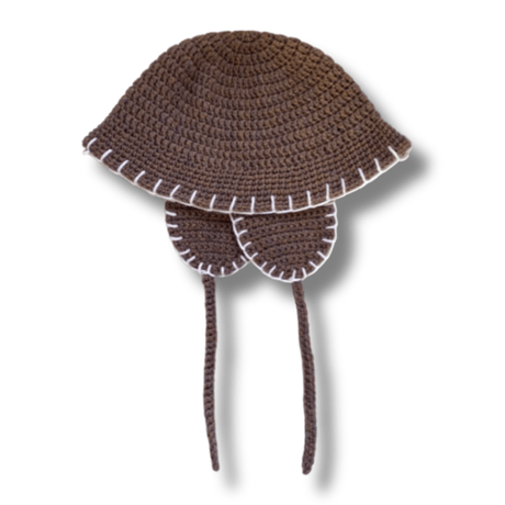 EARFLAP BUCKET HAT イヤーフラップ ニット バケットハット