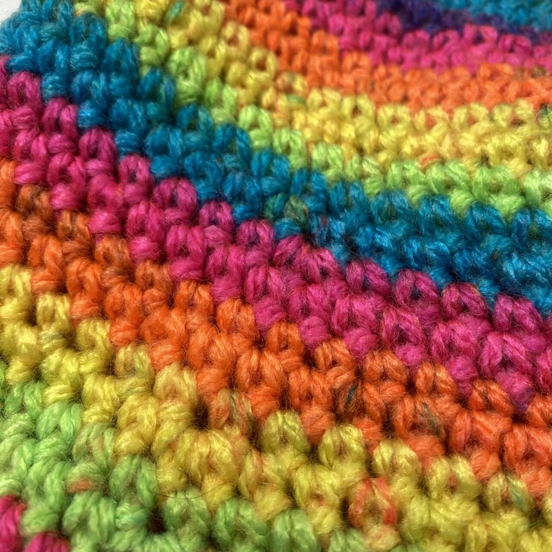 y.a.r.n ニット バケットハット 全国無料，大人気】 Y.a.r.n Yarn ニット ハット クロス ブルー