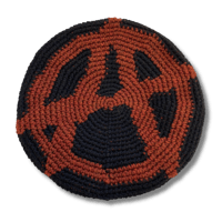 ANARCHY SYMBOL WOOL BERET
