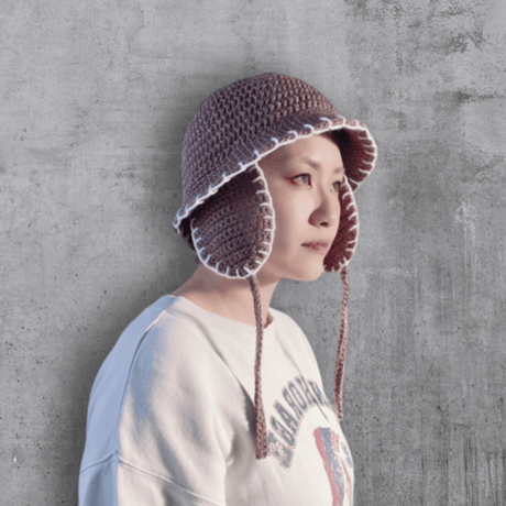 EARFLAP BUCKET HAT イヤーフラップ ニット バケットハット