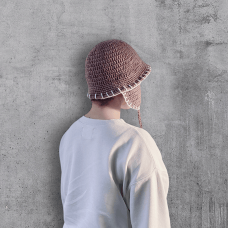 EARFLAP BUCKET HAT イヤーフラップ ニット バケットハット