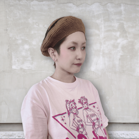 ANARCHY SYMBOL WOOL BERET
