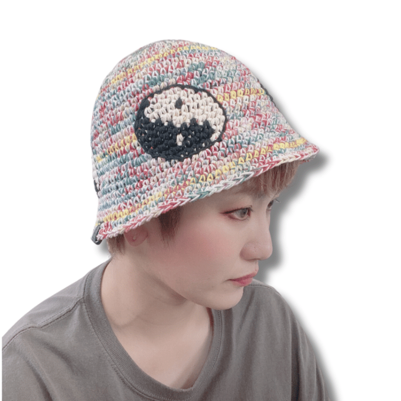 【ごぼう】y.a.r.n ニットハット インヤン 陰陽 ごぼう】y.a.r.n ニットハット インヤン 陰陽 ごぼう様専用】y.a.r.n