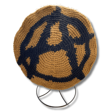 ANARCHY SYMBOL WOOL BERET