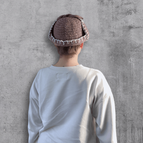 EARFLAP BUCKET HAT イヤーフラップ ニット バケットハット