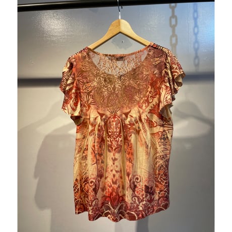 Grunge design tunic tops