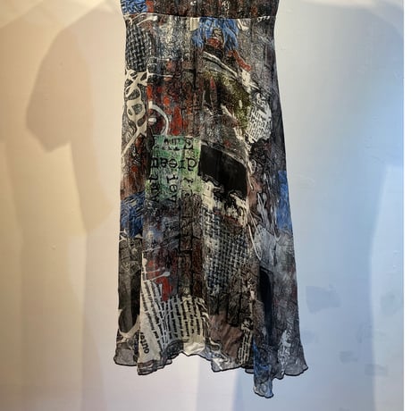 Euro graphic design one-piece