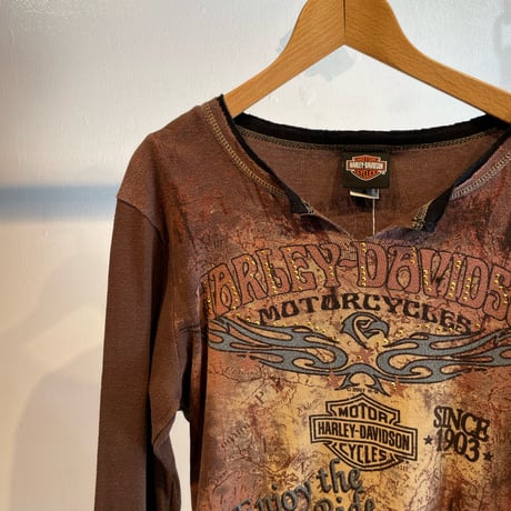 Harley-Davidson spangle design tops