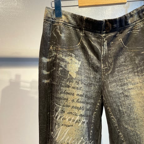 Transfer design ankle pants