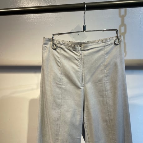 Plane ankle pants