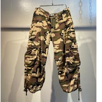 Y2K design camouflage ankle pants