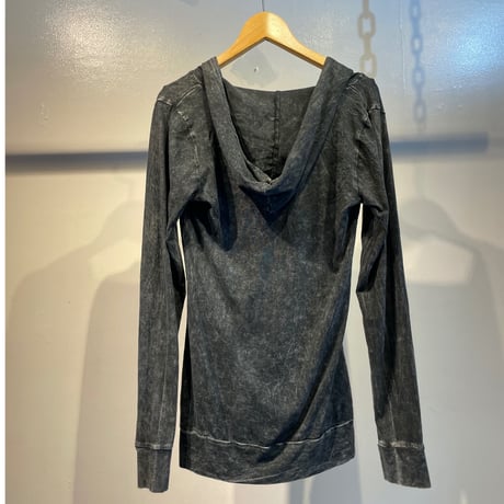 Grunge design spangle hoodie tops
