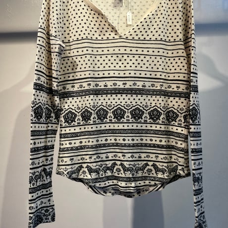 All pattern design thermal tops
