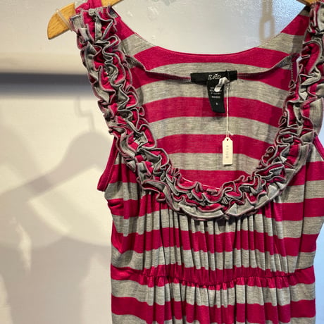 Y2K border frill design tops