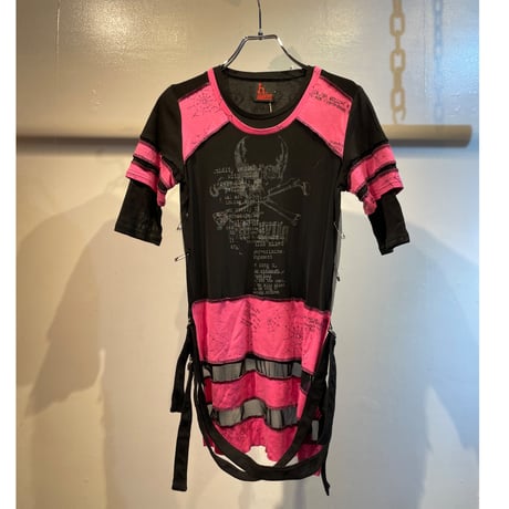 h anarchy punk design bondage tops
