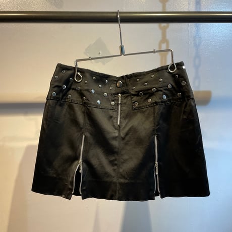 Euro Y2K design mini skirt