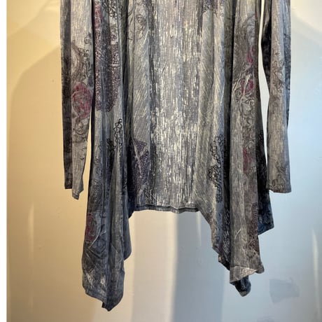 Grunge design cardigan tops