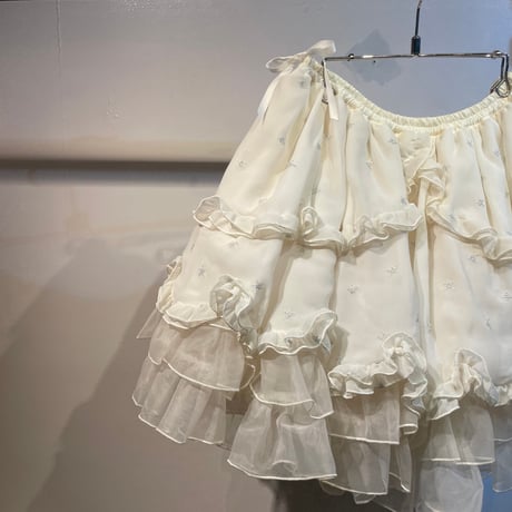 Angelic Pretty star lolly volume frill skirt