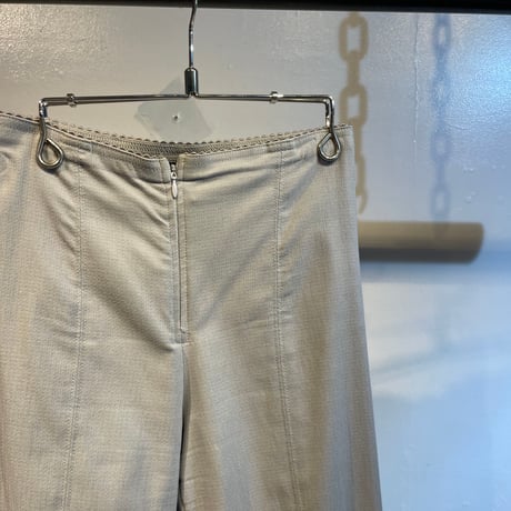 Plane ankle pants