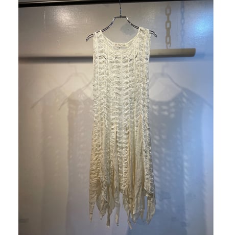 Euro mesh and Gauze design one-piece