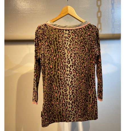 Hysterics pink leopard skull tops