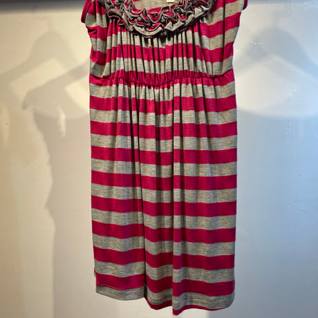 Y2K border frill design tops