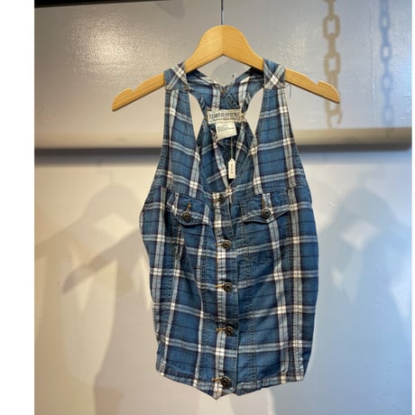 check design vest