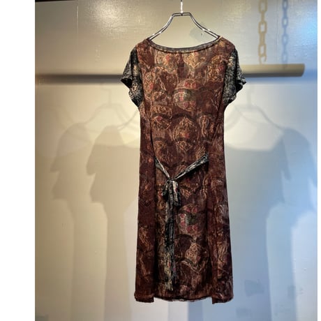 CUSTO BARCELONA lace design one-piece