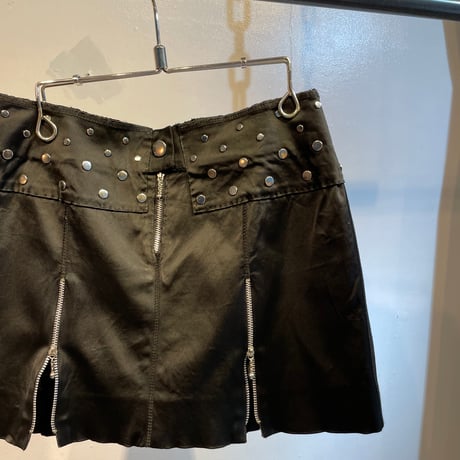 Euro Y2K design mini skirt