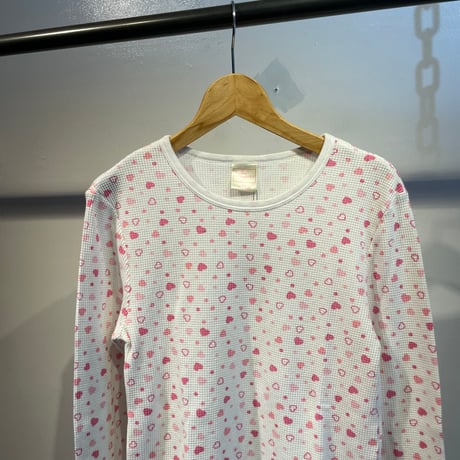 Heart design thermal tops